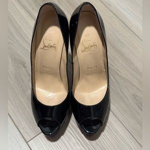 Christian Louboutin Peep Toe Heels